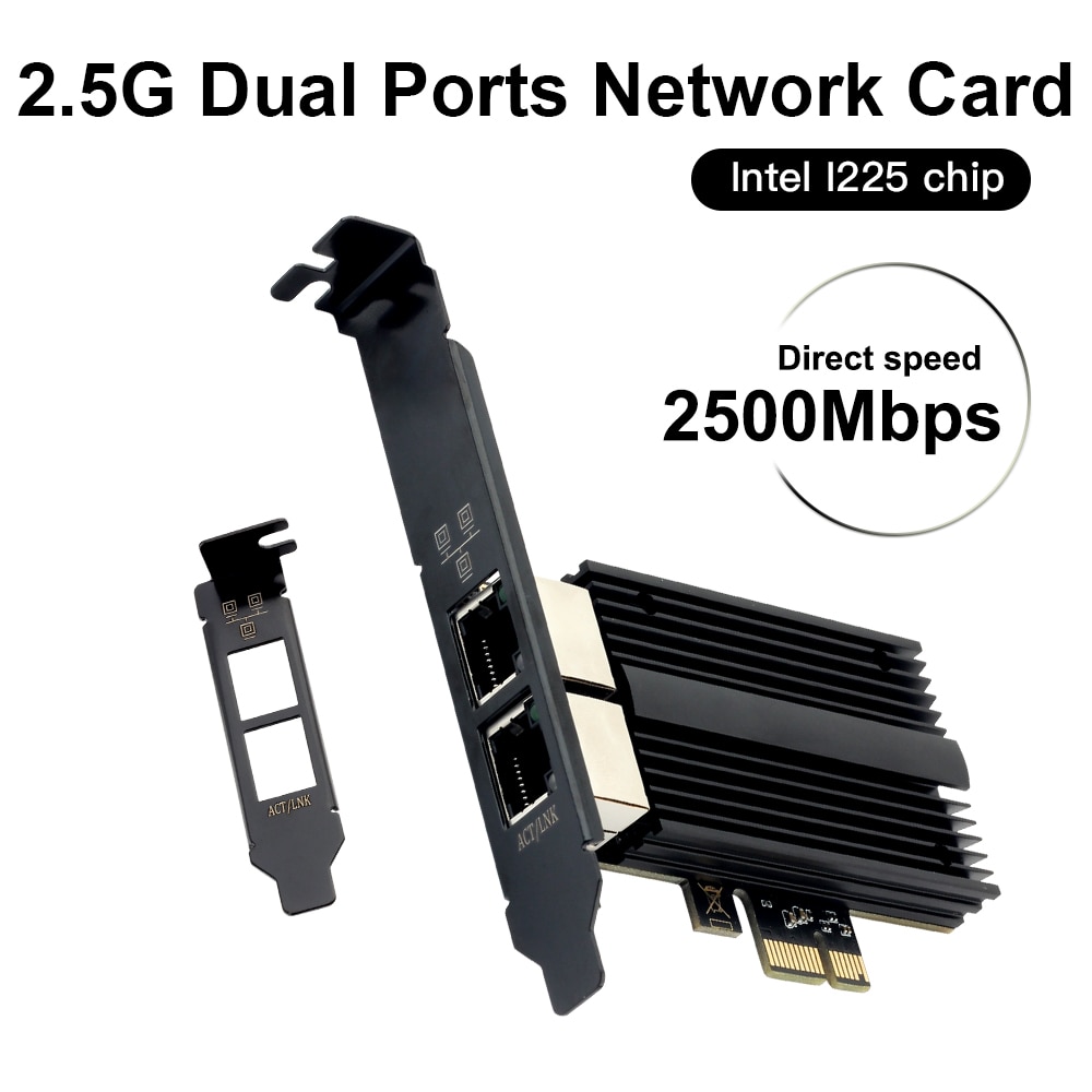  Ʈ 2.5G PCIe to RJ45 ,  I226 Ĩ, 250..